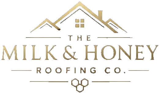 The Milk & Honey Roofing Co. logo